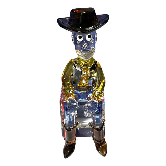 Swarovski Sheriff Woody Figurine New - Picture 8 of 8